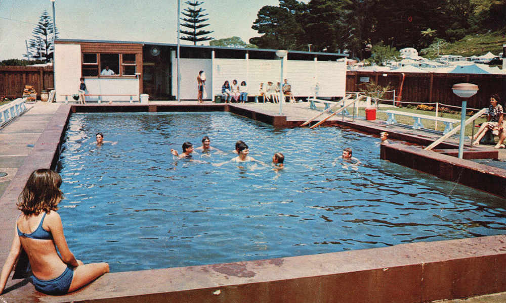 Mount Hot Pools in 1973